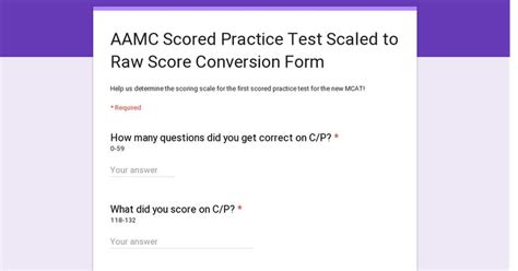 aamc sample test really hard|AAMC Sample test .